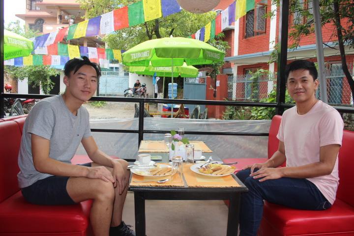 Travellers Dorm Bed & Breakfast Kathmandu Bagian luar foto